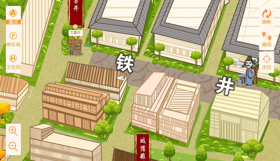 胶州智慧景区：手绘地图与语音导览的完美融合