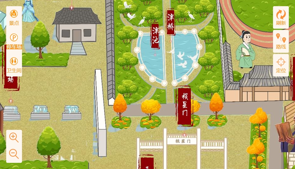 胶州手绘地图景区语音讲解导览系统：智慧景区建设的基石